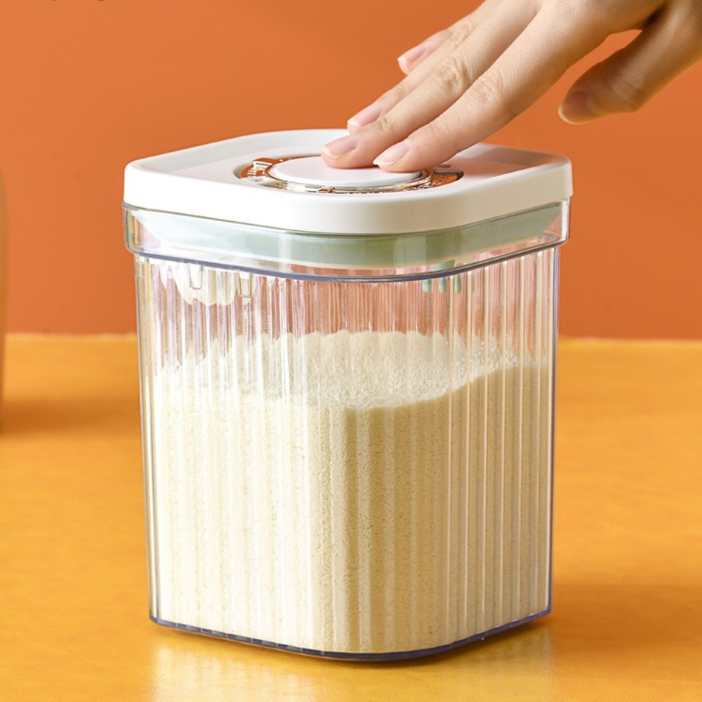 Stripe Pattern Milk Powder Sto - Tea Coffee Sugar Container บทวิจารณ์และราคา