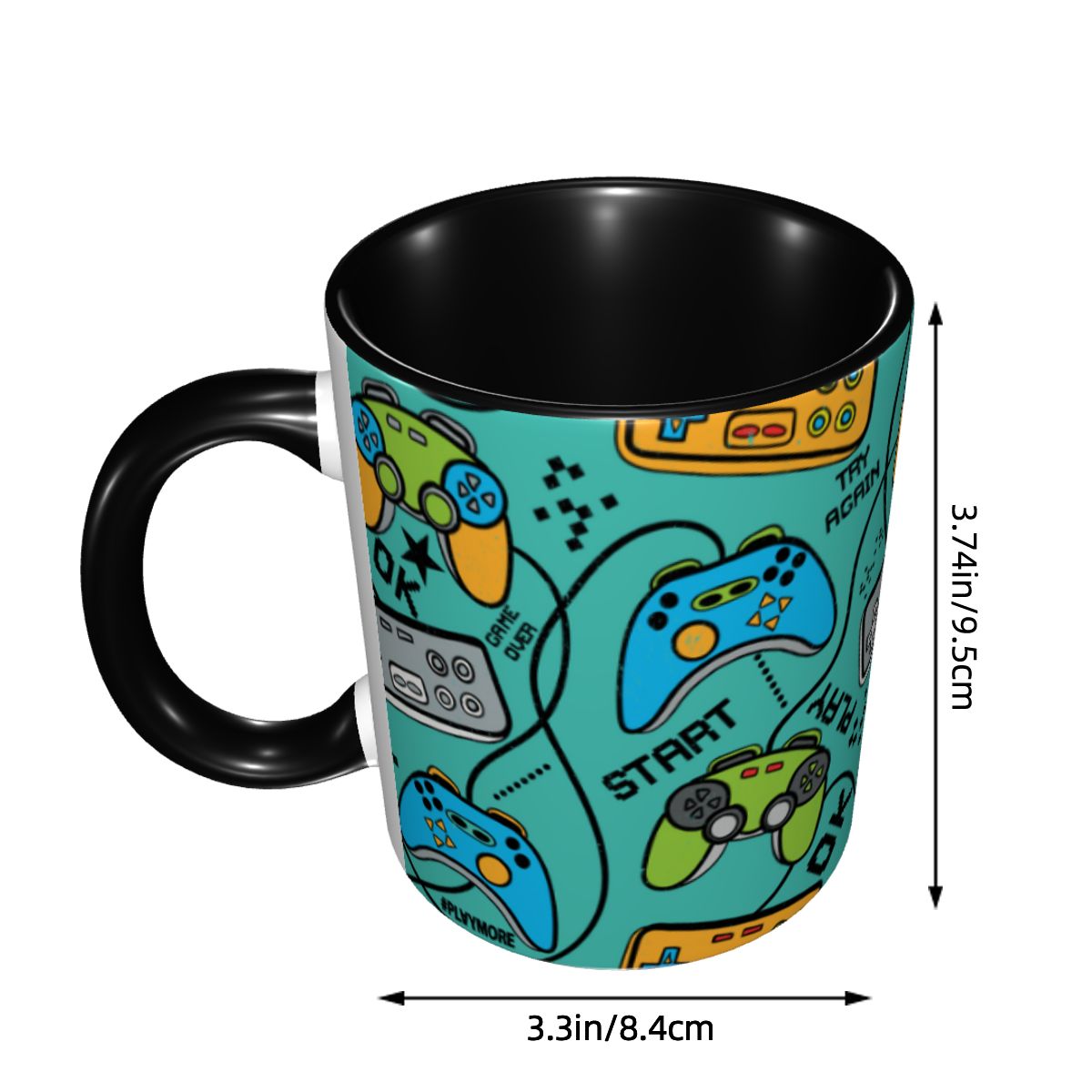 Custom Game Controller Mug DIY - Coffee Tea Game บทวิจารณ์และราคา