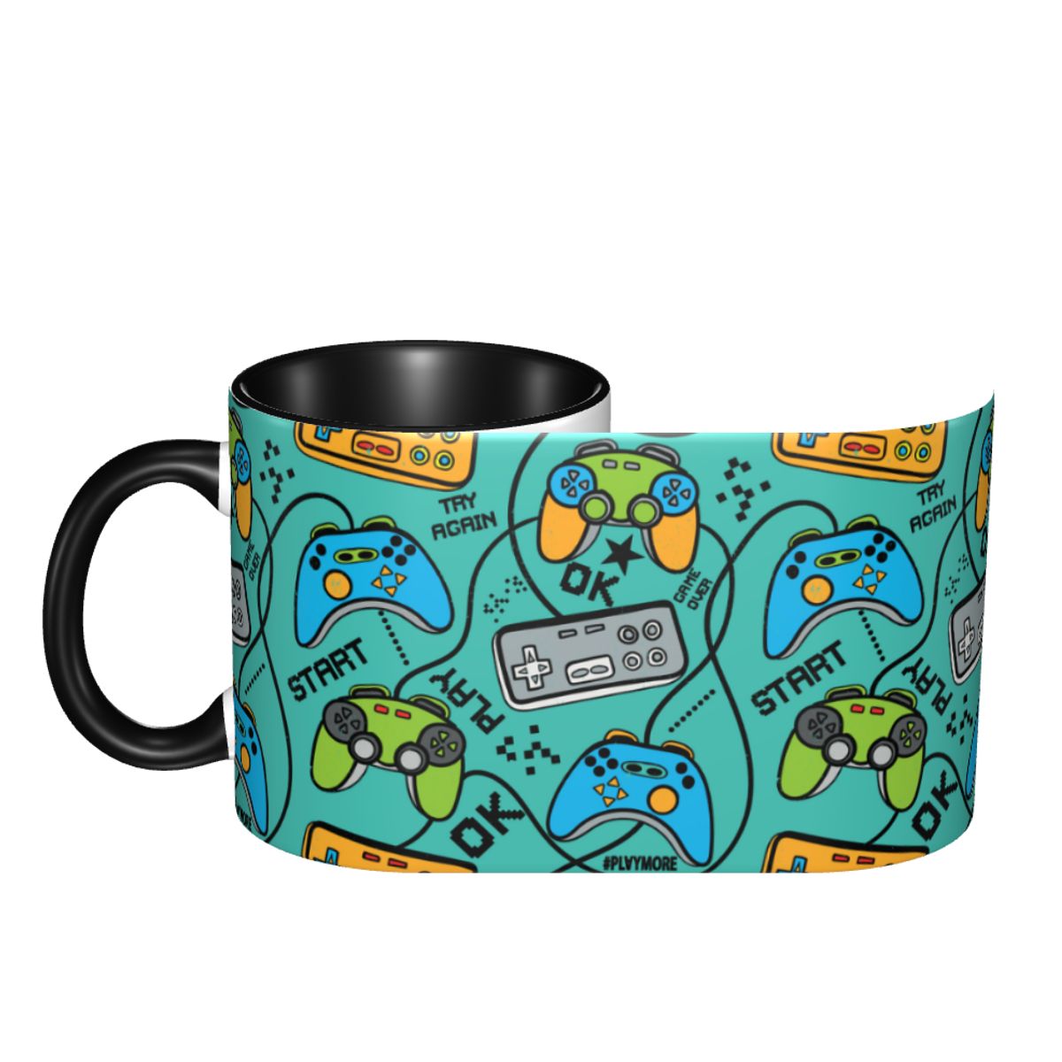 Custom Game Controller Mug DIY - Coffee Tea Game บทวิจารณ์และราคา