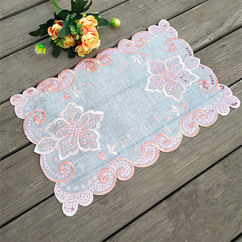 Modern Lace Placemat Cup Coast - Coffee Tea Place บทวิจารณ์และราคา