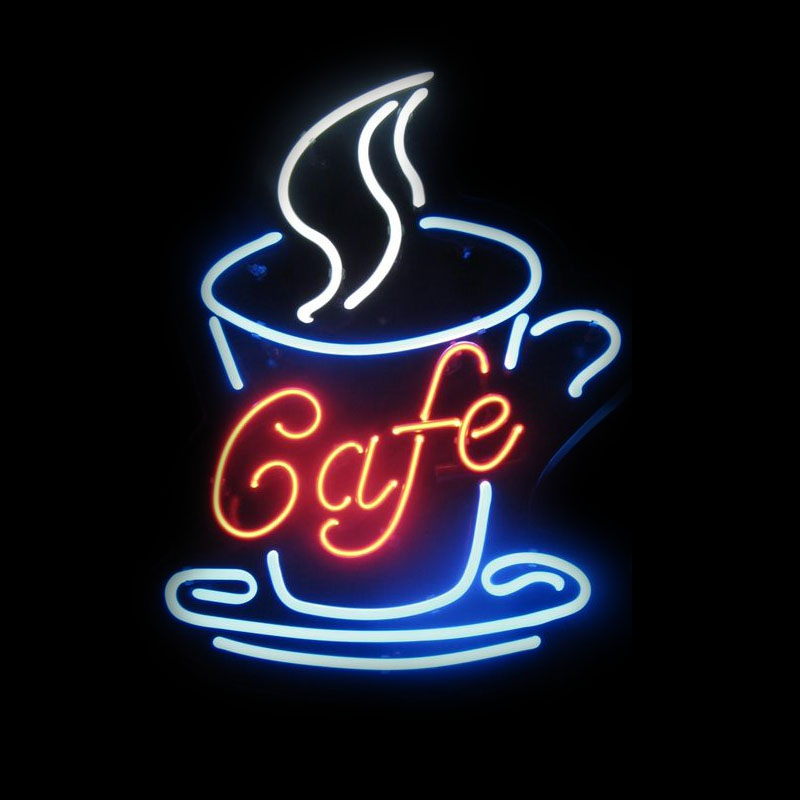 Neon Sign For Cafe CUP Restaur - Coffee Tea Neon Sign บทวิจารณ์และราคา