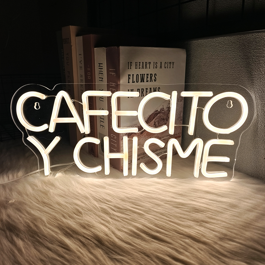 Cafecito Y Chisme Neon Sign, V - Coffee Tea Neon Sign บทวิจารณ์และราคา