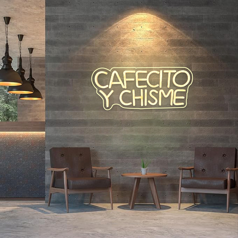 Cafecito Y Chisme Neon Sign, V - Coffee Tea Neon Sign บทวิจารณ์และราคา