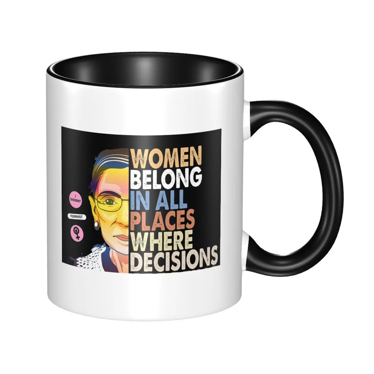 RBG Ruth Bader Ginsburg Women  - Coffee Tea Place บทวิจารณ์และราคา