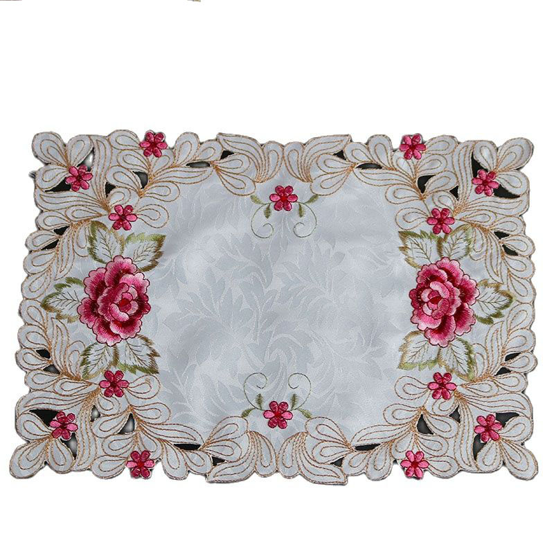 Modern Lace Embroidery Table P - Coffee Tea Place บทวิจารณ์และราคา
