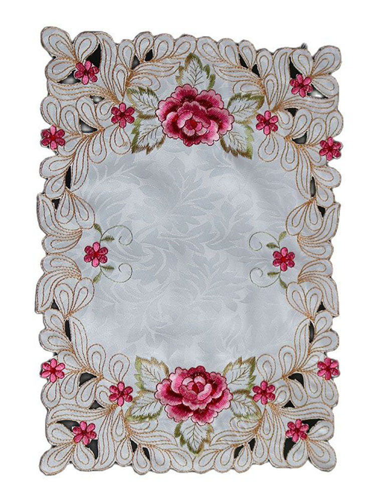 Modern Lace Embroidery Table P - Coffee Tea Place บทวิจารณ์และราคา