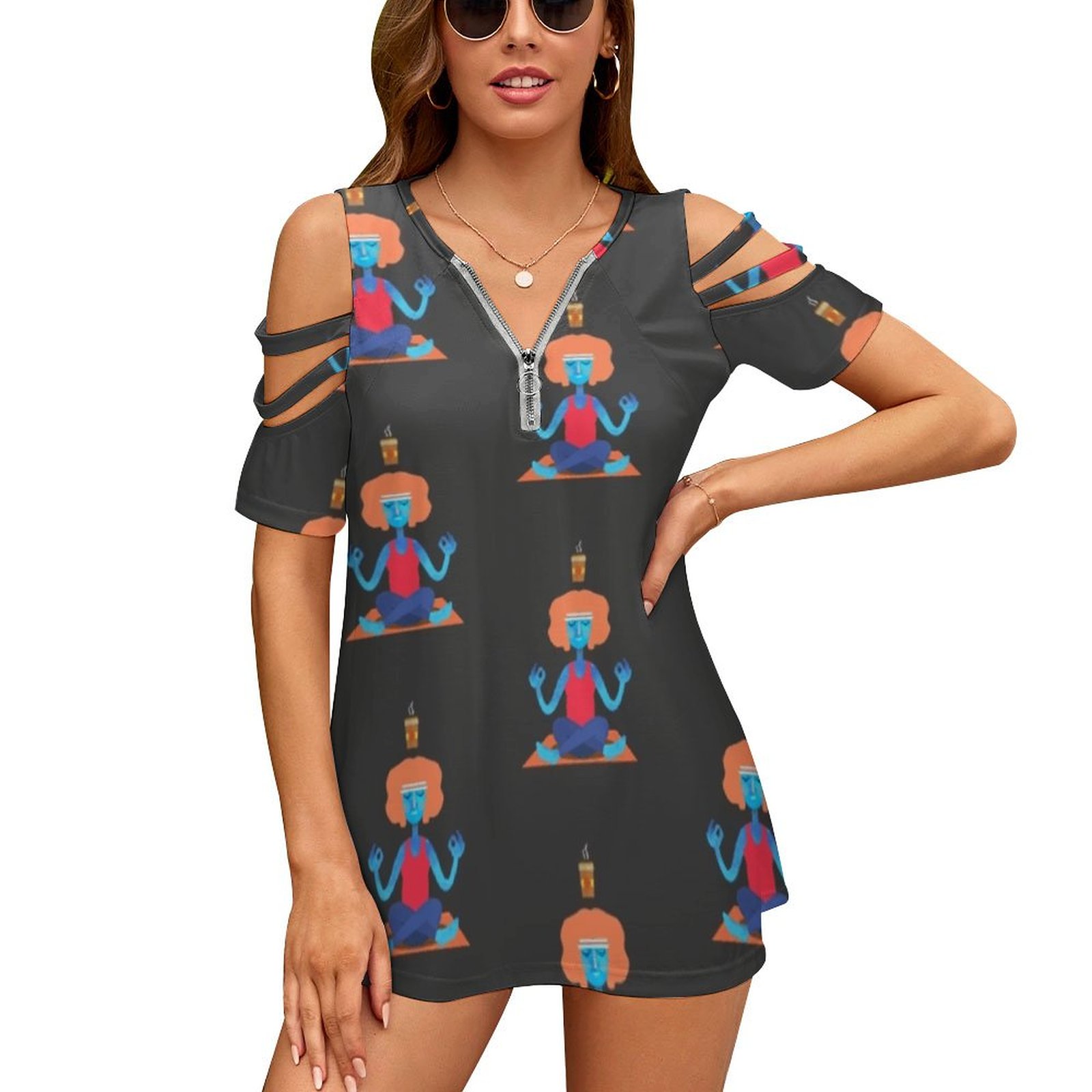 Javacityzen Women's T-Shirt Ne - Coffee Plus Tea บทวิจารณ์และราคา