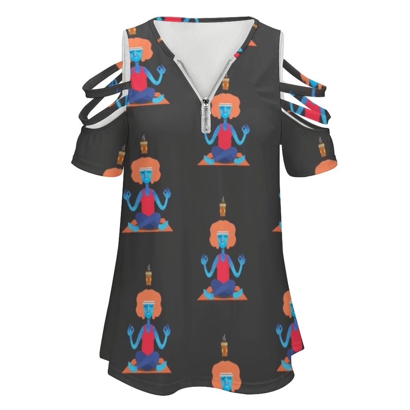 Javacityzen Women's T-Shirt Ne - Coffee Plus Tea บทวิจารณ์และราคา
