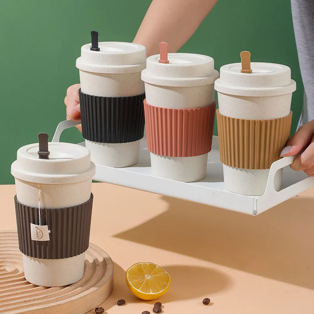 450ML Coffee Cups With Lids Wh - Coffee Tea Flask บทวิจารณ์และราคา