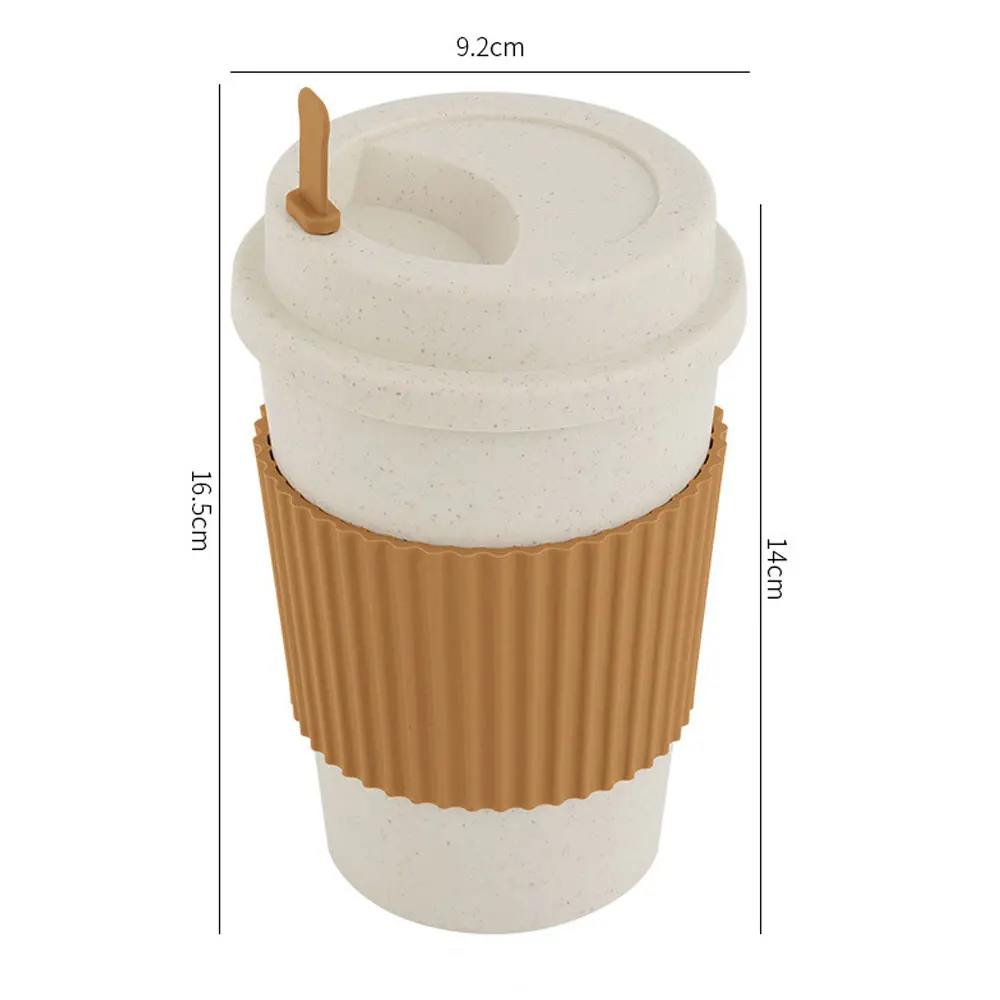 450ML Coffee Cups With Lids Wh - Coffee Tea Flask บทวิจารณ์และราคา