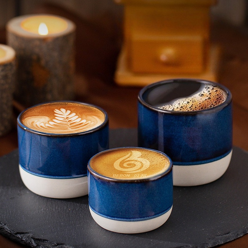 Vintage Coffee Mug 100ml 170ml - Coffee Tea Flask บทวิจารณ์และราคา