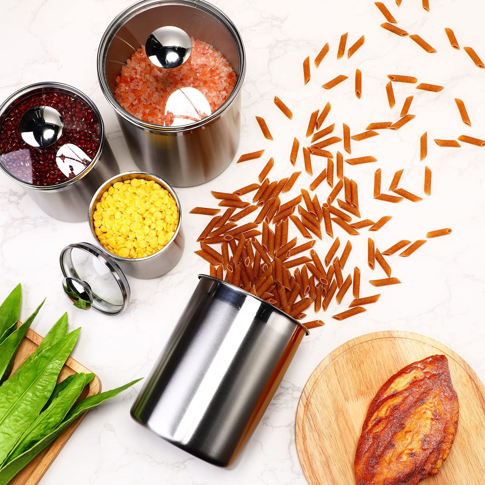 Food Storage Containers Tea Co - Tea Coffee Sugar Container บทวิจารณ์และราคา