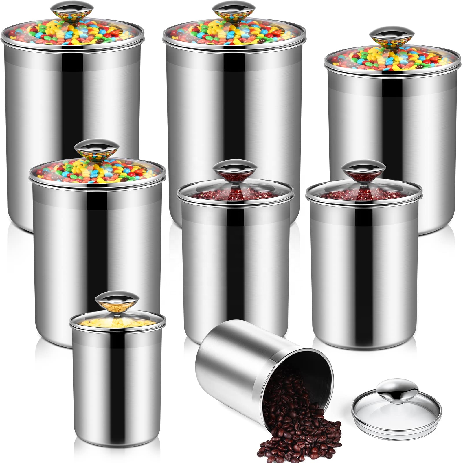 Food Storage Containers Tea Co - Tea Coffee Sugar Container บทวิจารณ์และราคา