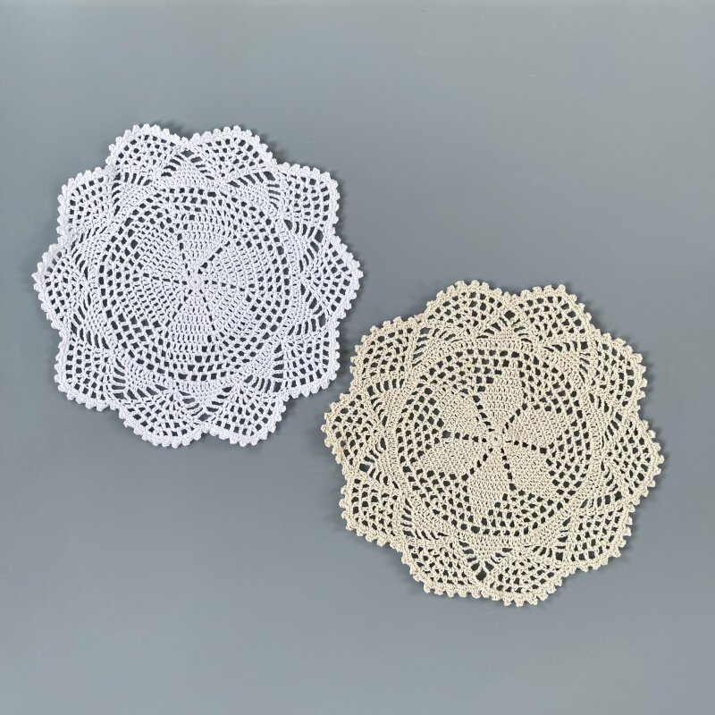 1/2/4PCS 30cm Round Placemat C - Coffee Tea Place บทวิจารณ์และราคา