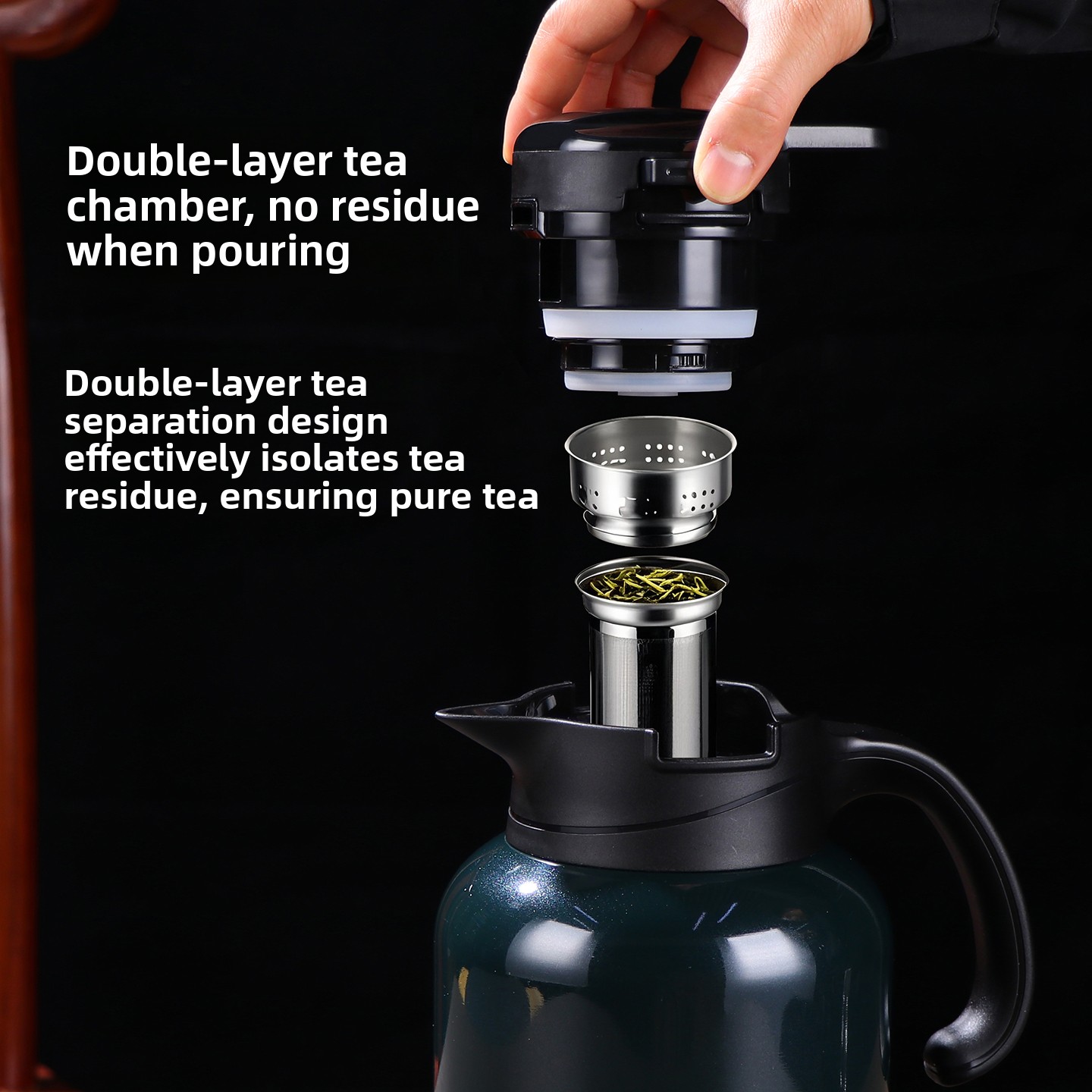 Large Capacity Stainless Steel - Coffee Tea Flask บทวิจารณ์และราคา