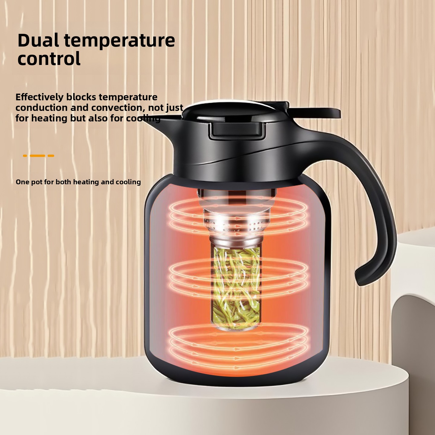 Large Capacity Stainless Steel - Coffee Tea Flask บทวิจารณ์และราคา