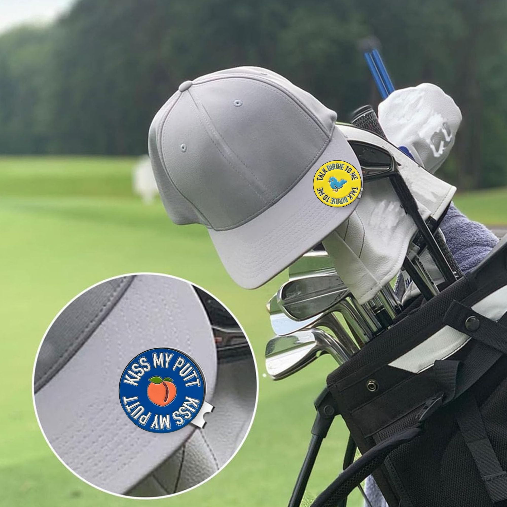 2 counts golf markers Talk Bir - Coffee Tea Or Me บทวิจารณ์และราคา