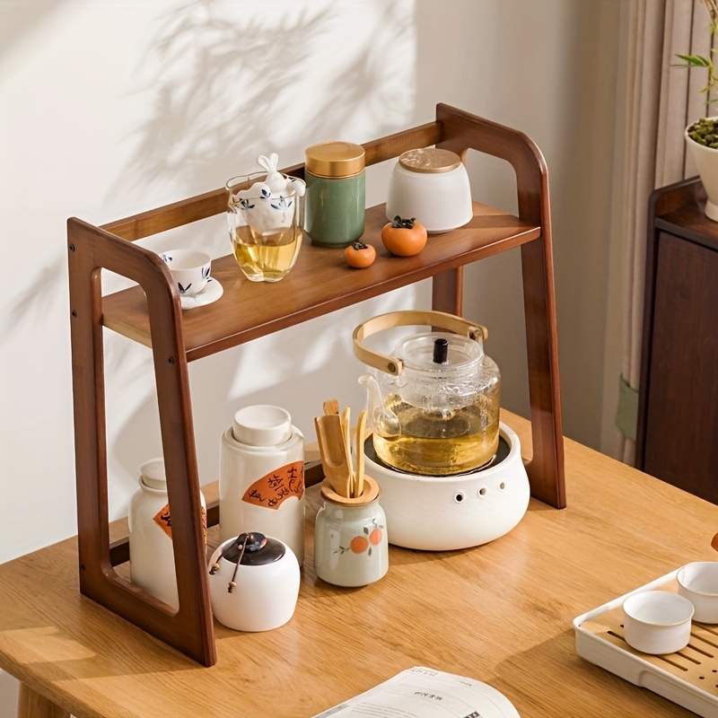Cup Holder Storage Rack Deskto - Coffee Tea Station บทวิจารณ์และราคา