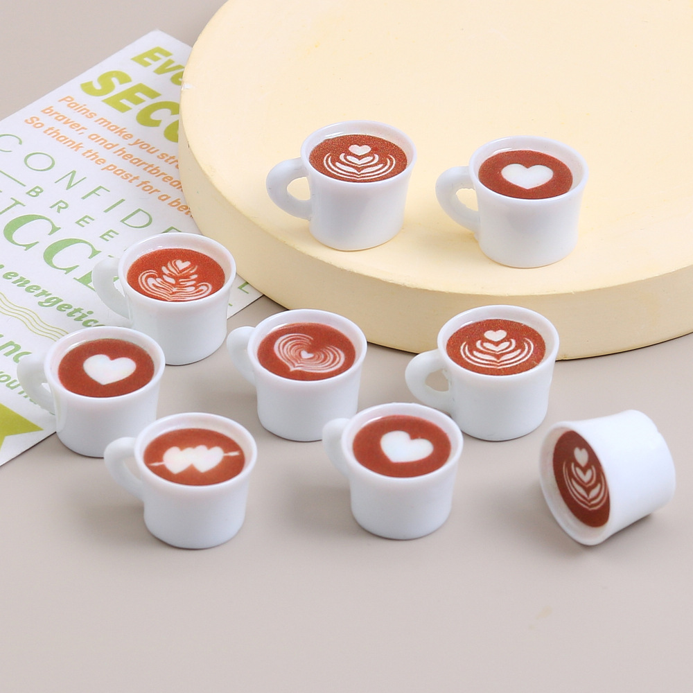 10pcs Love Heart Coffee Cup Re - Coffee Tea Mugs บทวิจารณ์และราคา