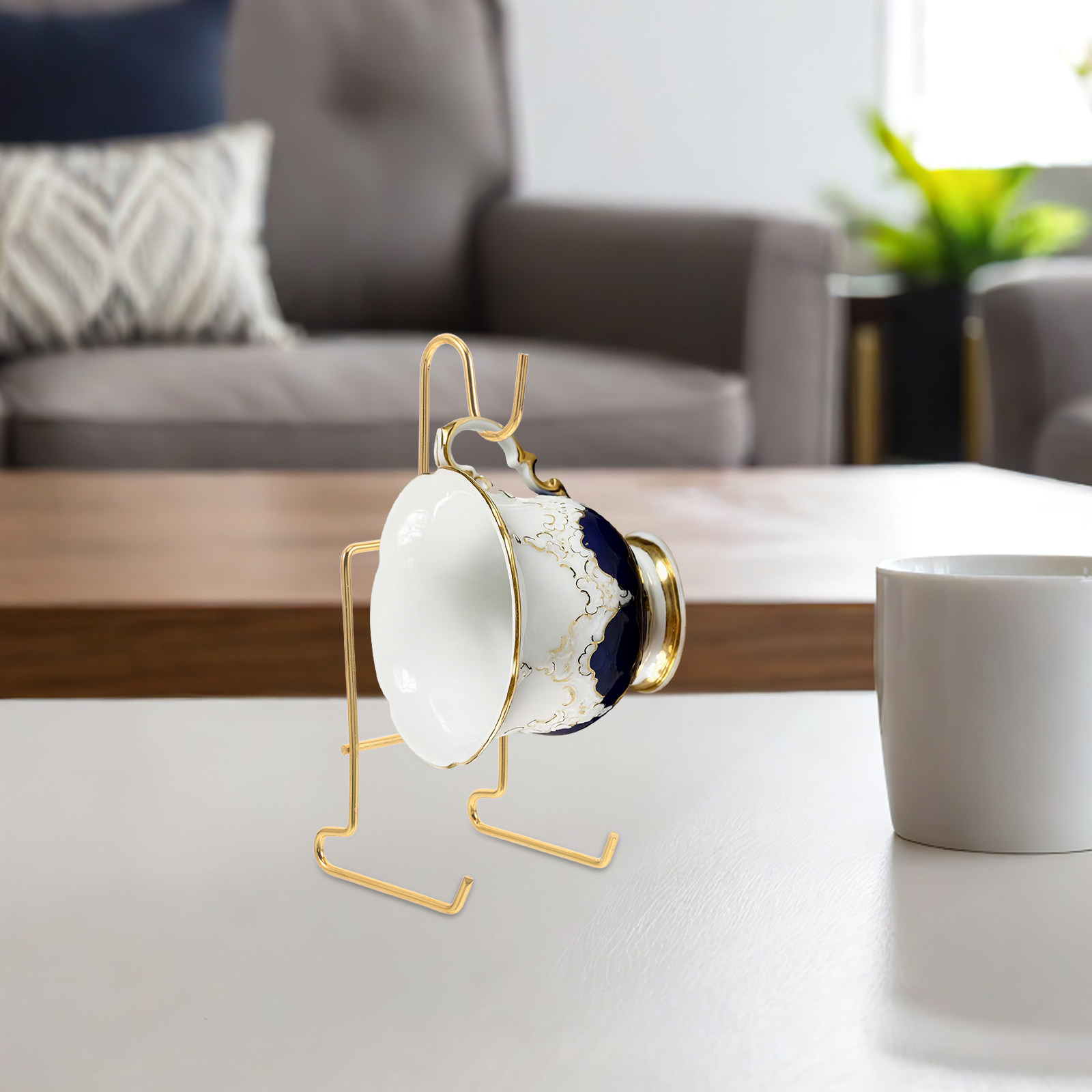 4Pcs Elegant Tea Cup Saucer Di - Coffee Tea Mugs บทวิจารณ์และราคา