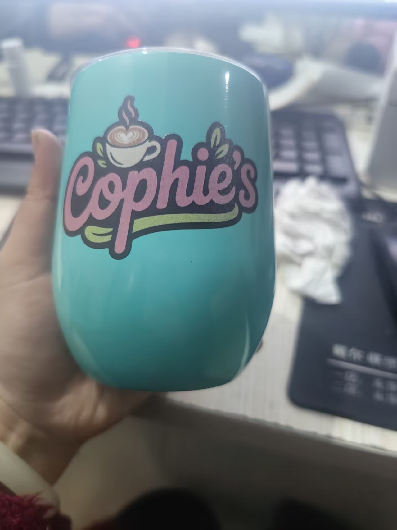 12oz egg mug Travel Coffee Mug - Coffee Tea Flask บทวิจารณ์และราคา